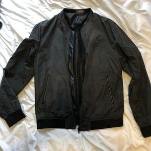 Forest Green Men’s Zara Bomber Jacket (Men’s M)